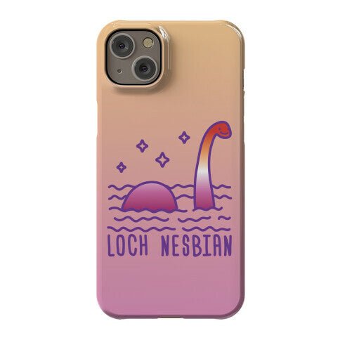 Loch Nesbian Lesbian Nessie Phone Case
