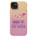 Loch Nesbian Lesbian Nessie Phone Case