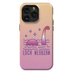 Loch Nesbian Lesbian Nessie Phone Case