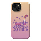 Loch Nesbian Lesbian Nessie Phone Case