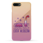 Loch Nesbian Lesbian Nessie Phone Case