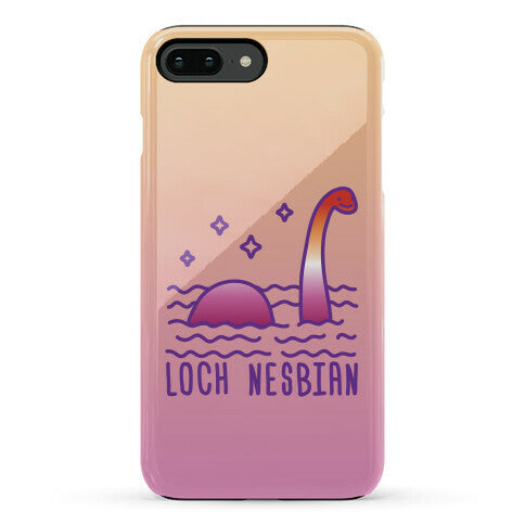 Loch Nesbian Lesbian Nessie Phone Case