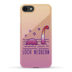 Loch Nesbian Lesbian Nessie Phone Case