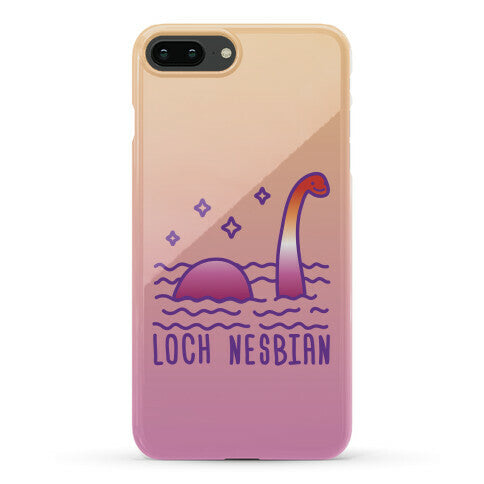 Loch Nesbian Lesbian Nessie Phone Case