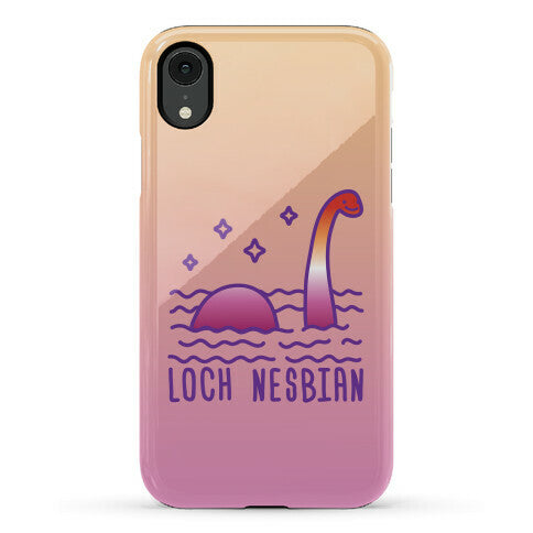 Loch Nesbian Lesbian Nessie Phone Case