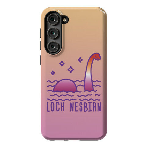 Loch Nesbian Lesbian Nessie Phone Case