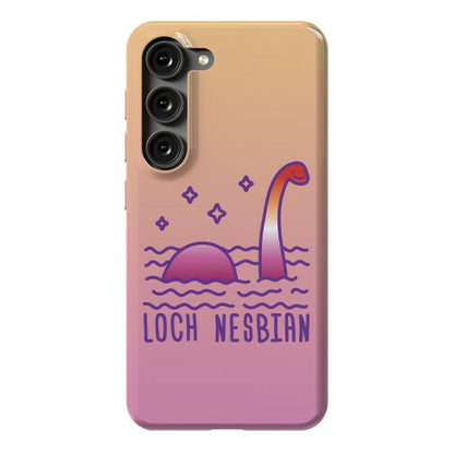 Loch Nesbian Lesbian Nessie Phone Case