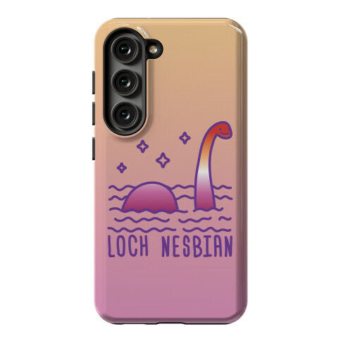Loch Nesbian Lesbian Nessie Phone Case