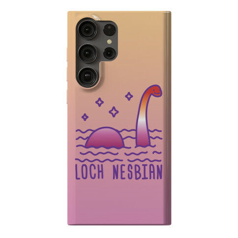 Loch Nesbian Lesbian Nessie Phone Case