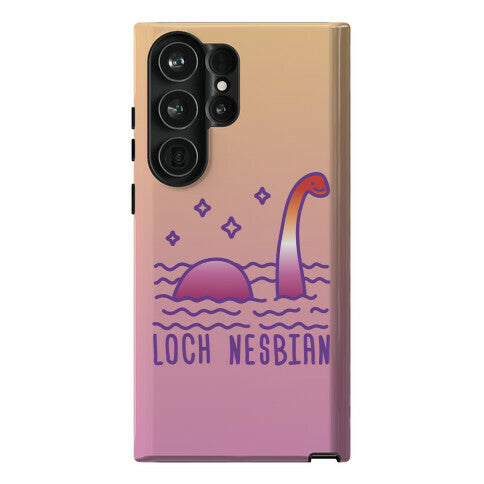 Loch Nesbian Lesbian Nessie Phone Case