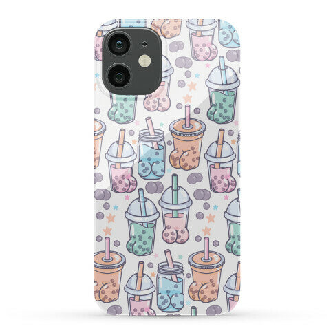 Boba Butts Pattern Phone Case