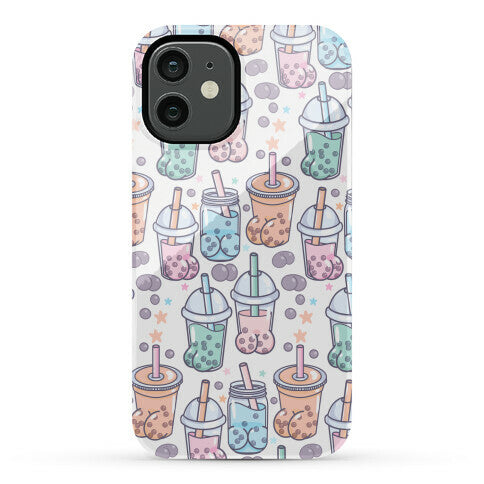 Boba Butts Pattern Phone Case