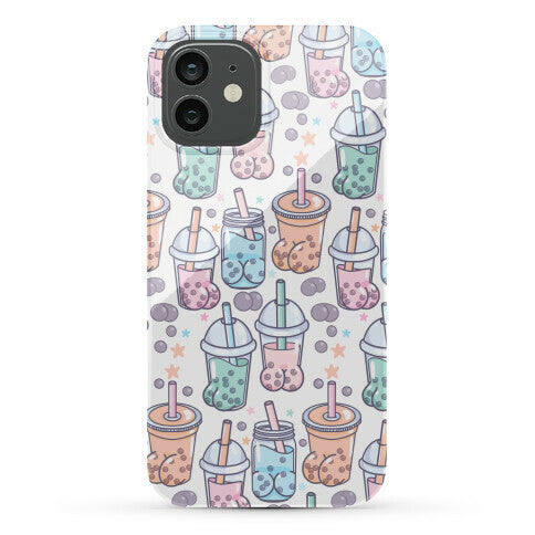 Boba Butts Pattern Phone Case