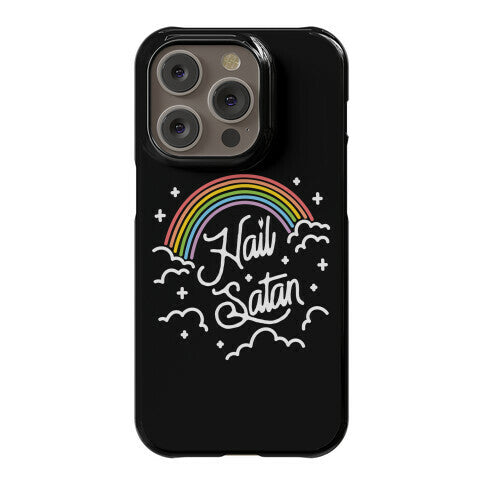 Hail Satan Rainbow Phone Case