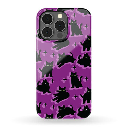 Void Cats Pattern Phone Case