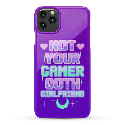 Not Your Gamer Goth Girlfriend Phone Case