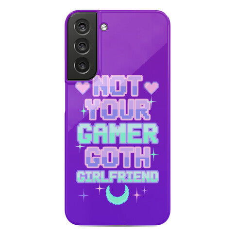 Not Your Gamer Goth Girlfriend Phone Case
