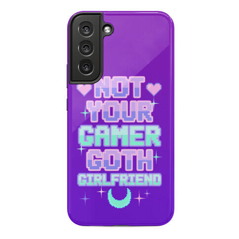 Not Your Gamer Goth Girlfriend Phone Case