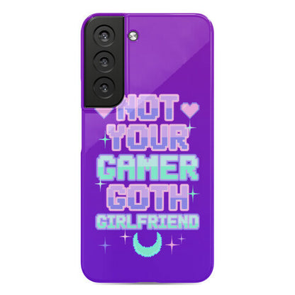 Not Your Gamer Goth Girlfriend Phone Case