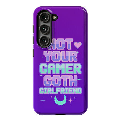 Not Your Gamer Goth Girlfriend Phone Case