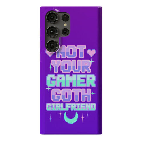 Not Your Gamer Goth Girlfriend Phone Case