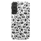 Black On White Potions Pattern Phone Case