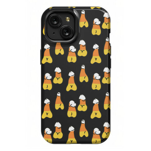 Candy Corn Penis Pattern Phone Case