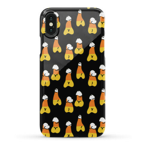 Candy Corn Penis Pattern Phone Case