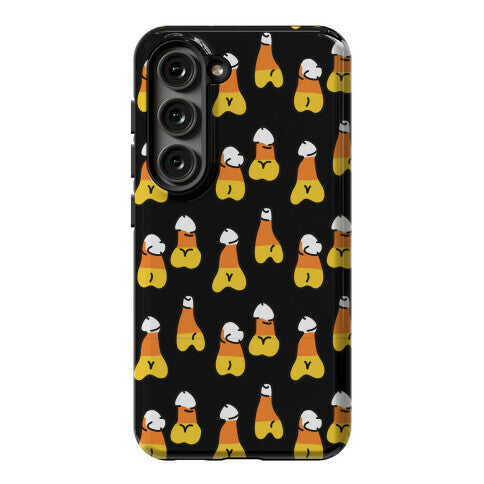 Candy Corn Penis Pattern Phone Case