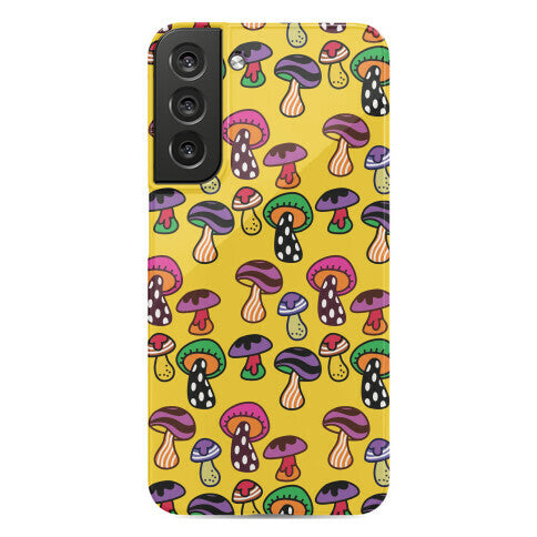 Funky Mushroom Pattern Phone Case