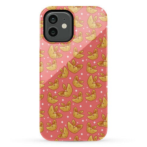  Crab Rangoons Pattern Red Phone Case