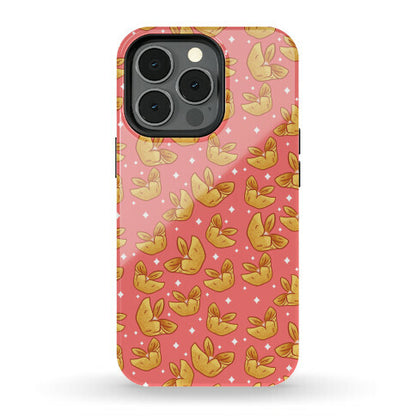  Crab Rangoons Pattern Red Phone Case