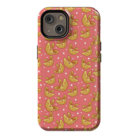  Crab Rangoons Pattern Red Phone Case