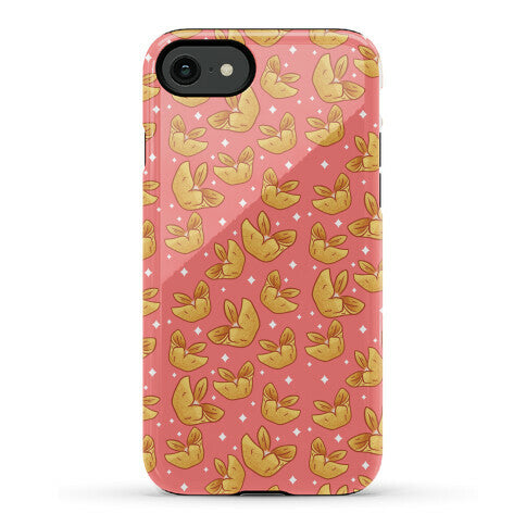  Crab Rangoons Pattern Red Phone Case