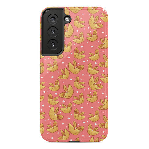 Crab Rangoons Pattern Red Phone Case