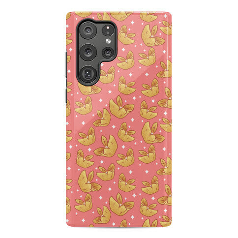 Crab Rangoons Pattern Red Phone Case