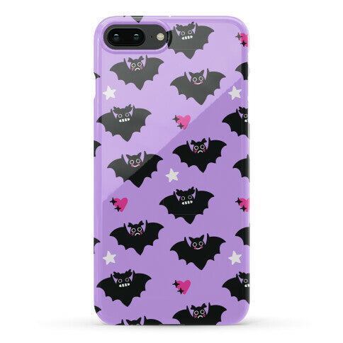 Pastel Goth Bats Pattern Phone Case