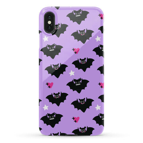 Pastel Goth Bats Pattern Phone Case