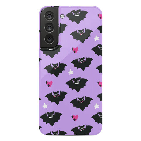 Pastel Goth Bats Pattern Phone Case