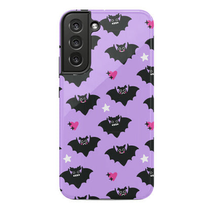 Pastel Goth Bats Pattern Phone Case