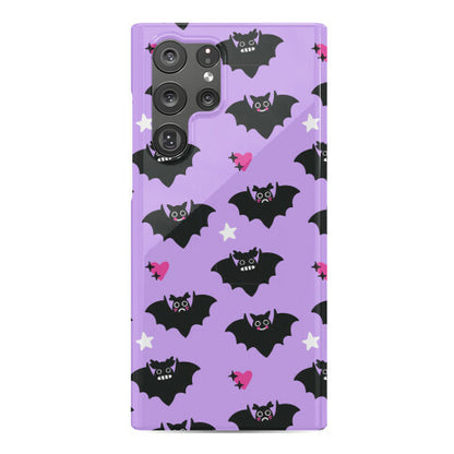 Pastel Goth Bats Pattern Phone Case