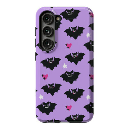 Pastel Goth Bats Pattern Phone Case