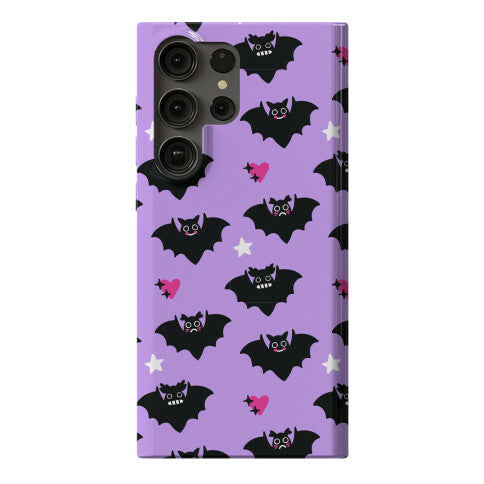 Pastel Goth Bats Pattern Phone Case