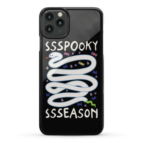 Ssspooky Ssseason Snake  Phone Case