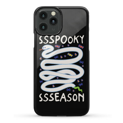 Ssspooky Ssseason Snake  Phone Case