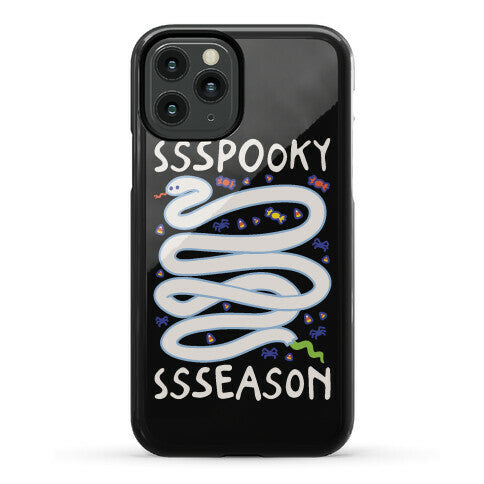 Ssspooky Ssseason Snake  Phone Case