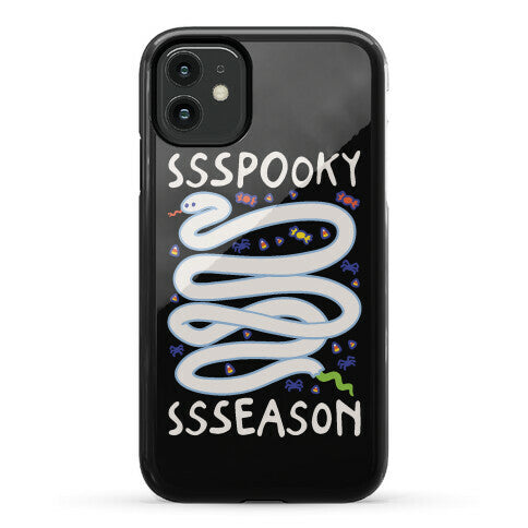 Ssspooky Ssseason Snake  Phone Case