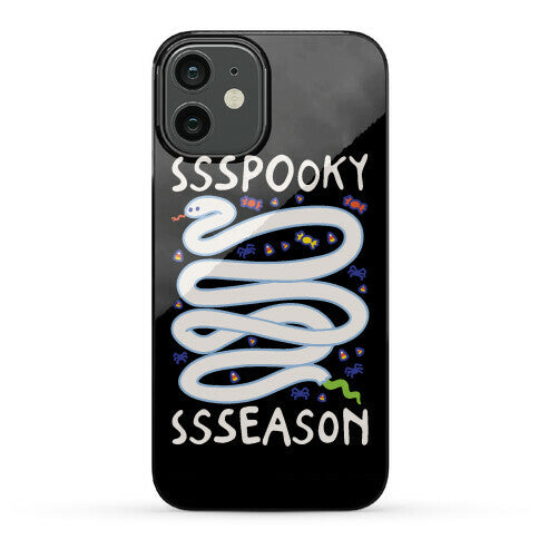 Ssspooky Ssseason Snake  Phone Case