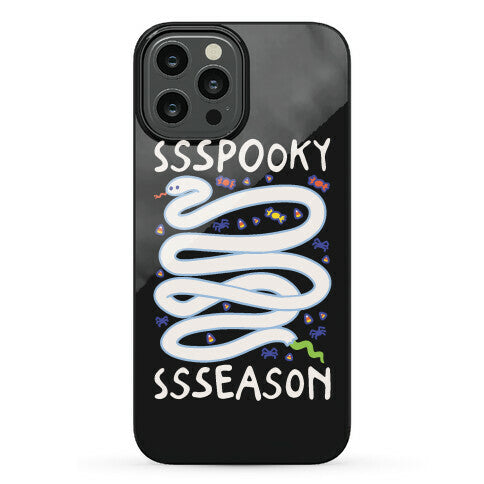 Ssspooky Ssseason Snake  Phone Case