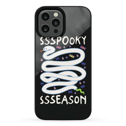 Ssspooky Ssseason Snake  Phone Case